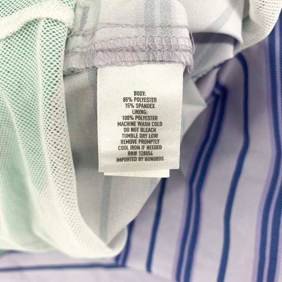 BONOBOS Banzai 7-Inch Stripe E-Waist Swim Trunks - Picture 14 of 15